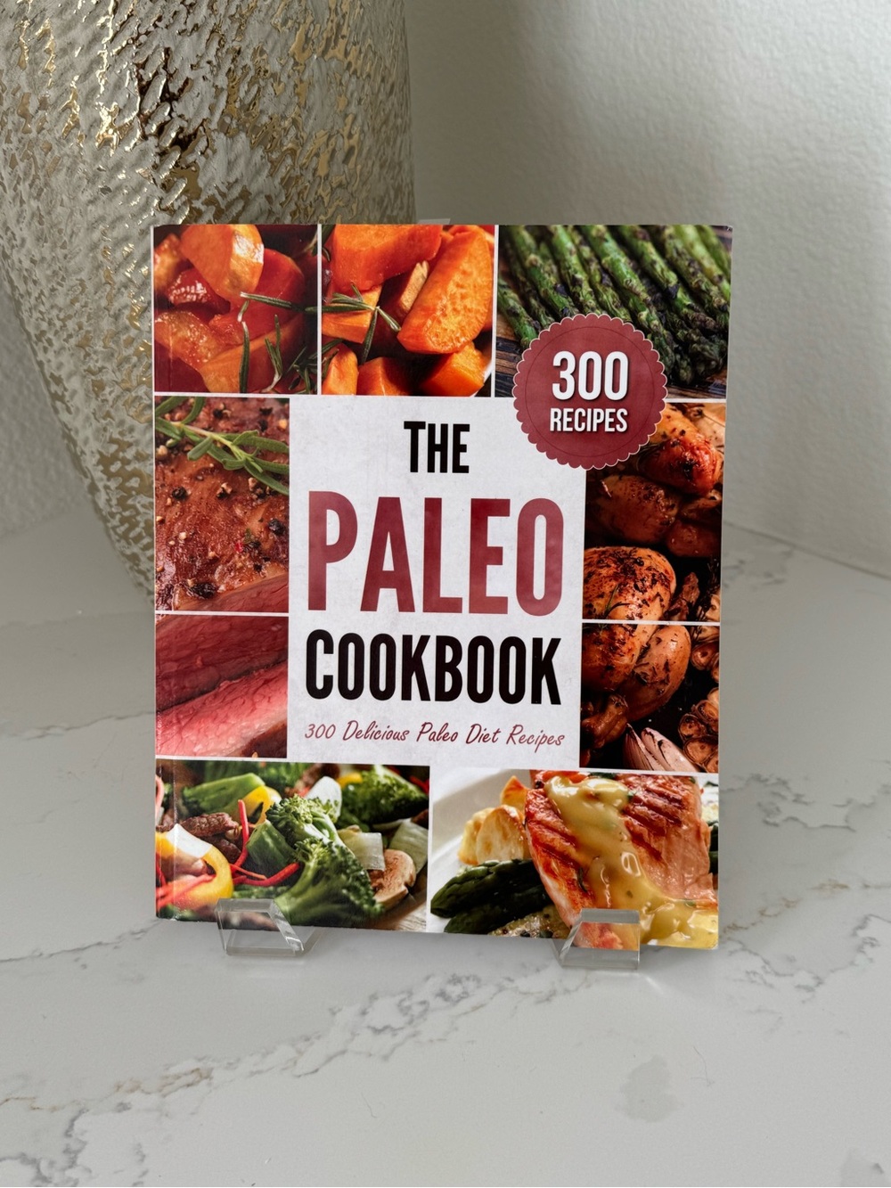 The Paleo Cookbook – Red Cover Cookbook with 300 Recipes